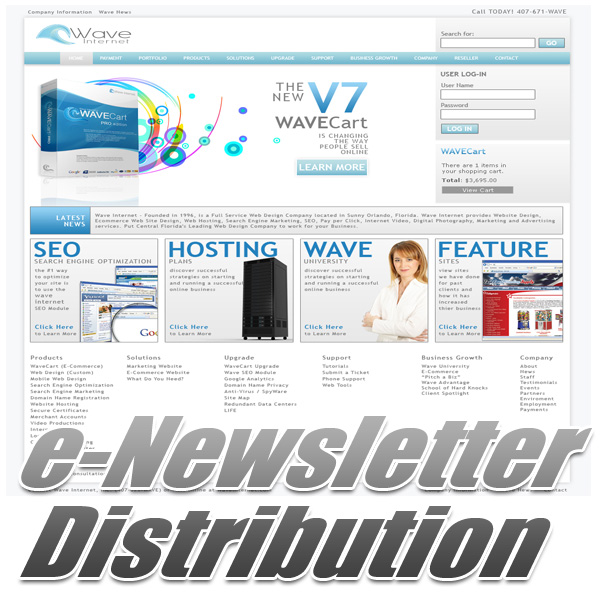 e-Newsletter Distribution