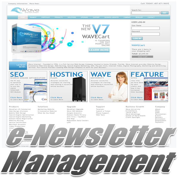 e-Newsletter Management