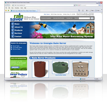 Home / Garden Website Design