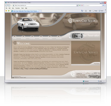 Transportation Website Design